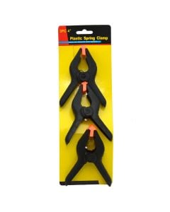Clamp with clasp 3 pieces, stainless steel, 4 "