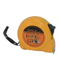 Measure tape, steel/plastic, 3 m