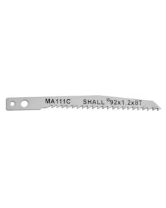 Jig saw blade for metal, Shall, 92x1.2x8T, 10 pc