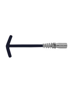 Universal spark pug socket wrench,  steel, 16 mm