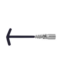 Universal spark pug socket wrench, steel, 21 mm