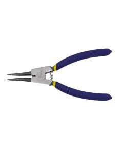 Snap ring pliers, outer opening, chrome-vanadium, blue, 160 mm