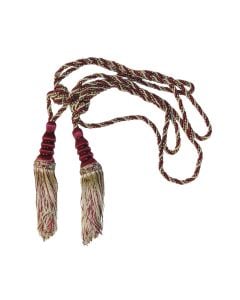 Curtain Tassels cherry color