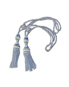 Curtain Tassels  blue+white color