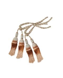 Curtain Tassels  orange color