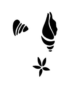 A, PET material, B, casting different patterns on the PET sheet by laser. C,using together with brus