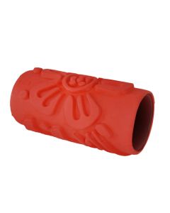 Natural rubber cover, having mold joint line on the surface