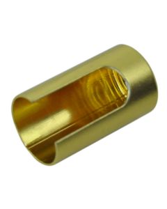 Door hinge cap, plastic, 14x25.5 mm