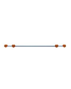 Single Children curtain rod 19mm/ ACC 1.6M/BLUE  RED BEAR