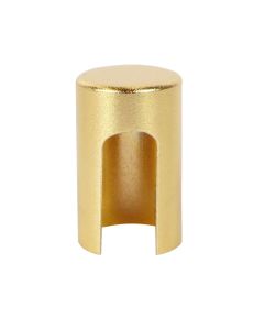 Door hinge cap, plastic, 16x25 mm
