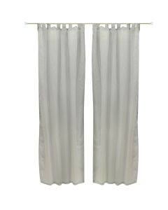 Curtain , polyester, blue, 150x270 cm