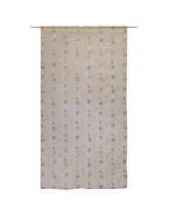 Perde me ekstrafor, poliestër, lejla, 150x270 cm