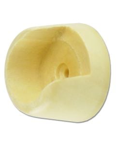 Curtain pole support, Size: Ø25 mm, Color: Natural, Material: Wood