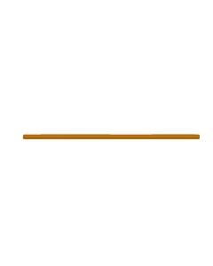 Curtain pole, Size: Ø25mm x 150cm, Color: Orange, Material: Wood