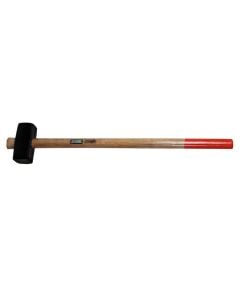 Hammer with wooden handle, forged steel, 5 kg