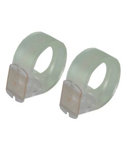 Door protector, plastik,5x2.5x6 cm, e bardhe, 2 pieces, 1 pack