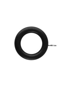 Curtain ring black Dia:25mm