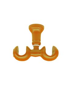 Curtain bracket orangeDia:25mm