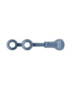 Curtain bracket blue Dia:25mm
