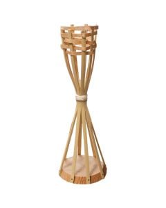 Bamboo torch, natural, H30 cm