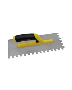 NOTCHED TROWEL-Soft Handle-open 30 cm 10x10 404