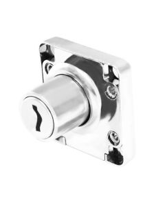 Cabinet lock, metalic