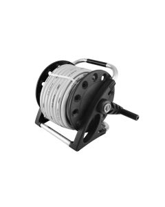 Hose Reel 15m 1/2", with set launches, tap fittings and socket