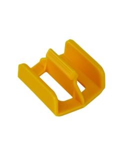 Connecting parts for storage bins, plastic