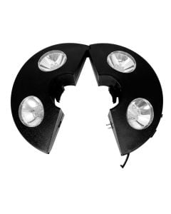 Lamps umbrellas Satellite Light 4 LED with lifespan of 30,000 hours, . Easy to position suitable for parasols with
pole Ø 30-45 mm.