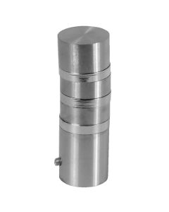 Curtain pole final, Size: D.16 mm, Color: Inox, Material: Metallic