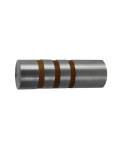 Curtain pole final, Size: D.16 mm, Color: Inox, Material: Metallic
