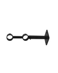 Curtain pole support, Size: D.20mm, Color: Rust, Material: Metallic