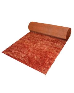 Malaidory shaggy carpet rug, Size:70cm, Color:Orange, Material:Polyester