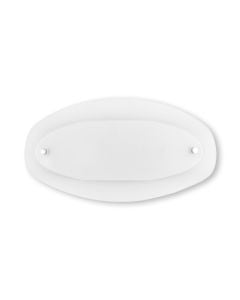 Wall lamp  G9-1x40W.35xH16cm/Two sandblast glasses ,Chrome