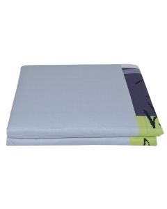 Double bed linen dhe pillow case, MAORI, cotton, colorful, bed linen: 240x220 cm (x1), pillow case: 63x63 cm (x2)