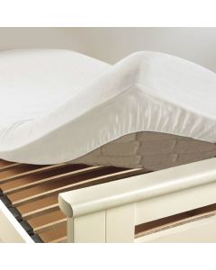 Single bed linen, LINA, cotton, white, 90x190 cm