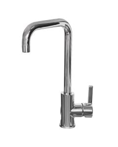 Sink mixer, QUEENS WOOD, bronze, silver