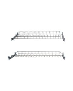 Dish drying rack set 80 cm, metal