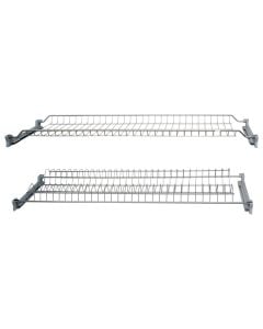 Dish drying rack set 90 cm, metal
