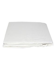 Mattress cover, double, MOLLY, 100% cotton, white, 160x200 cm