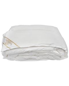 Quilt 770 gr (250 gsm), Imperial Calgary GOLD, Cover: 100% cotton batist baffle boxes German piping, Filling: 70% white duck down Class 1; 30% duck down, 140x220 cm