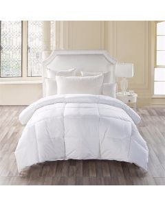 Quilt 1370 gr (445 gsm), Imperial Calgary SILVER, Cover: 100% Microfibre 85, Filling: 100% polyester siliconised Hollow; 140x220 cm