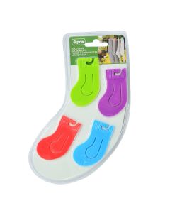 Sock clips 8 pieces, 8x4cm