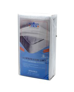 Mattress protector, single, cotton, 90x200+30 cm