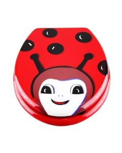 Printed seat cover-beetle MDF.