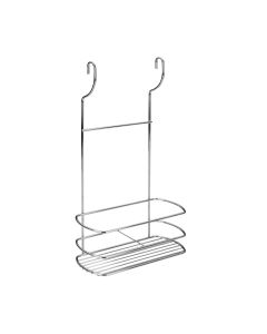 Bottle holder, Lonardo, chromed steel, silver, 22x10xH41 cm