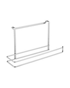 Kitchen paper holder, Galileo, polytherm® coating, grey, 34x10xH18 cm