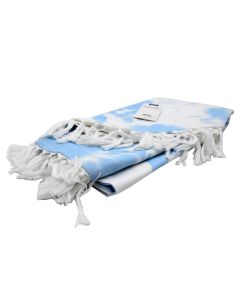 Sauna towel, cotton, white, Dia. 150cm
