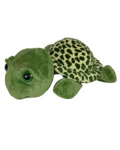 Plush toy, turtle, L, 38 cm, green, 1 piece