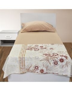 HomeLifebedlinen set, single, polyester and cotton, colorful, 165x240cm; 90x190+ 25 cm (me llastik); 50x80 cm (x1)